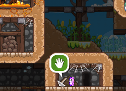 Fantasiant puzzle scene with objects to find