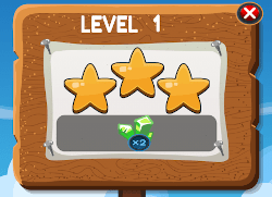 Fantasiant gameplay screenshot with crystal shards