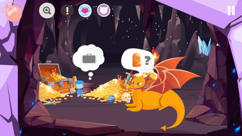 Puzzle in Tiny Story 5.